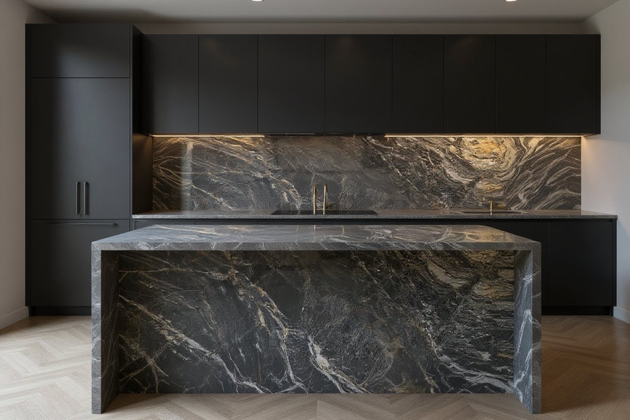 Nero Picasso Marble